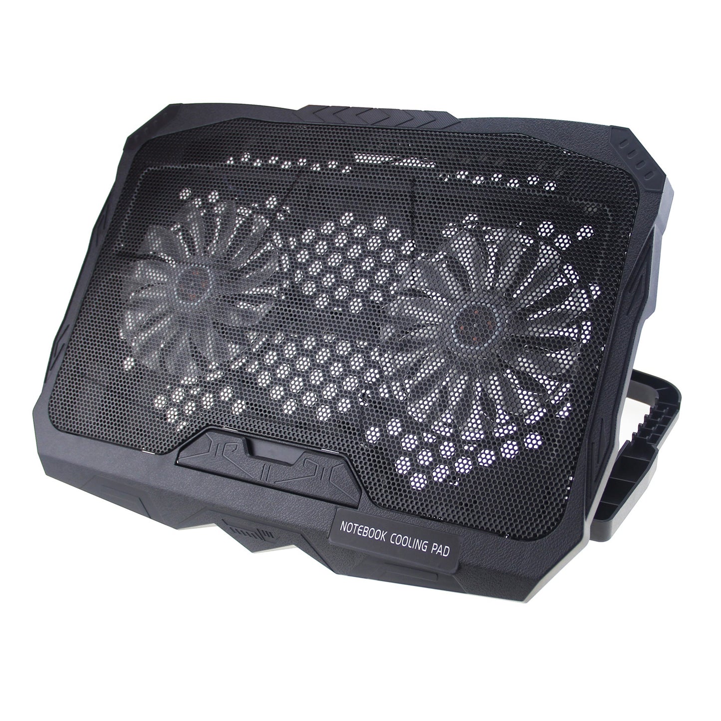 X2 Dual Fan Height Adjustable Mute Notebook Cooler Stand Desktop Laptop Cooling Pad