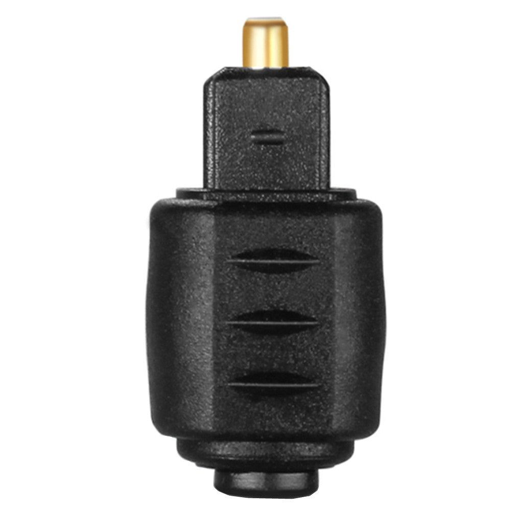 Uniqkart Optical 3.5mm Female Jack Plug to Digital Toslink Male Audio Adapter Mini Connector