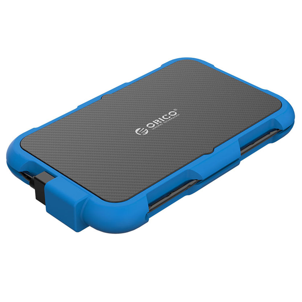 ORICO 2739U3 2.5 inch Hard Disk External Enclosure Solid State Auto Sleep Hard Driver Protector IP64 Waterproof Hard Disk Silicone Case Support 5Gbps Transmission