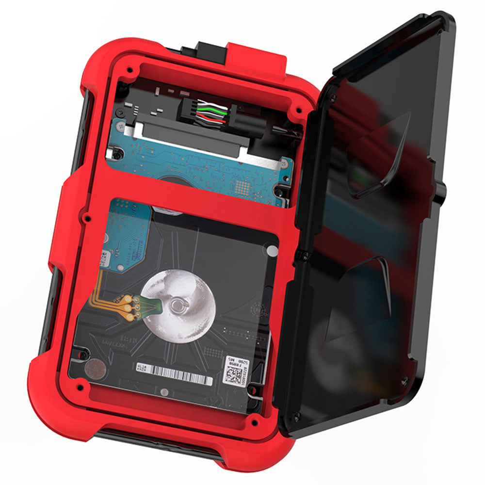 ORICO 2769U3 Auto Sleep 2.5 inch HDD External Enclosure Solid State Mechanical Hard Driver Protector IP64 Waterproof Silicone Hard Disk Case Support 5Gbps Transmission