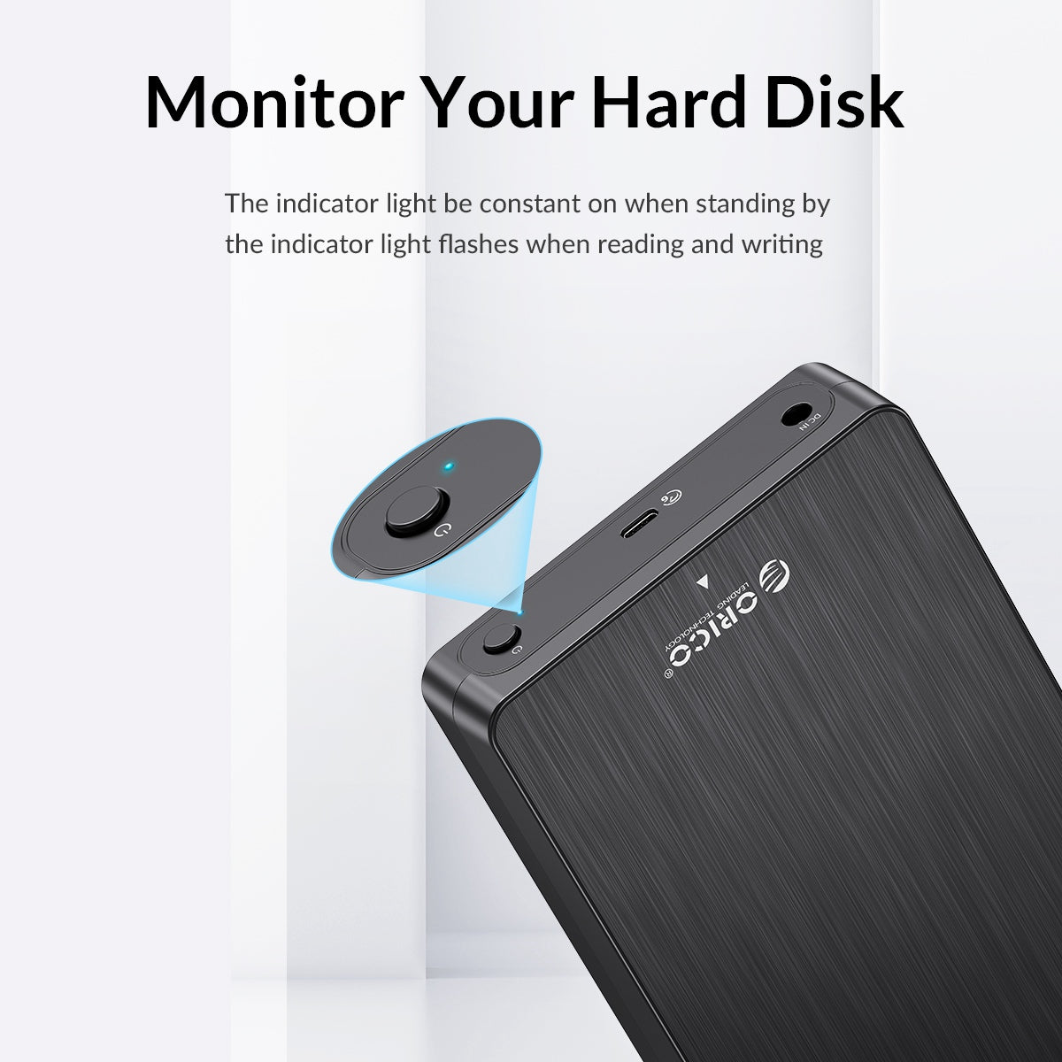 Uniqkart HM35C3 3.5-inch External Hard Disk Enclosure Compatible with 3.5 inch SATA Hard Disk Drive Box Support 6Gbps Fast Transmission (EU Plug)