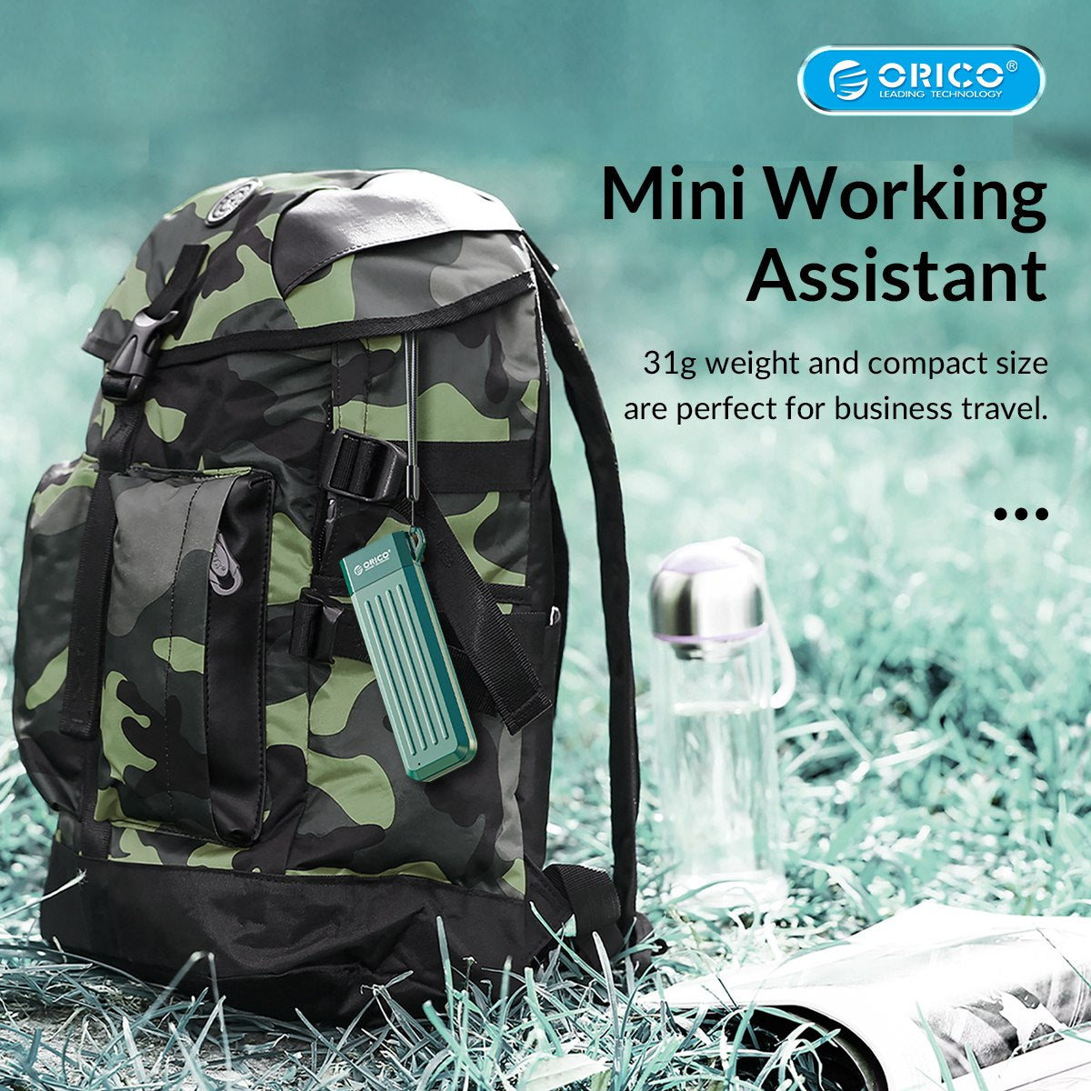 Uniqkart MM2C3 M.2 SSD Enclosure Compatible with M.2 NVMe Solid State Drive External Enclosure 6Gbps Fast Transmission Hard Disk Protective Case