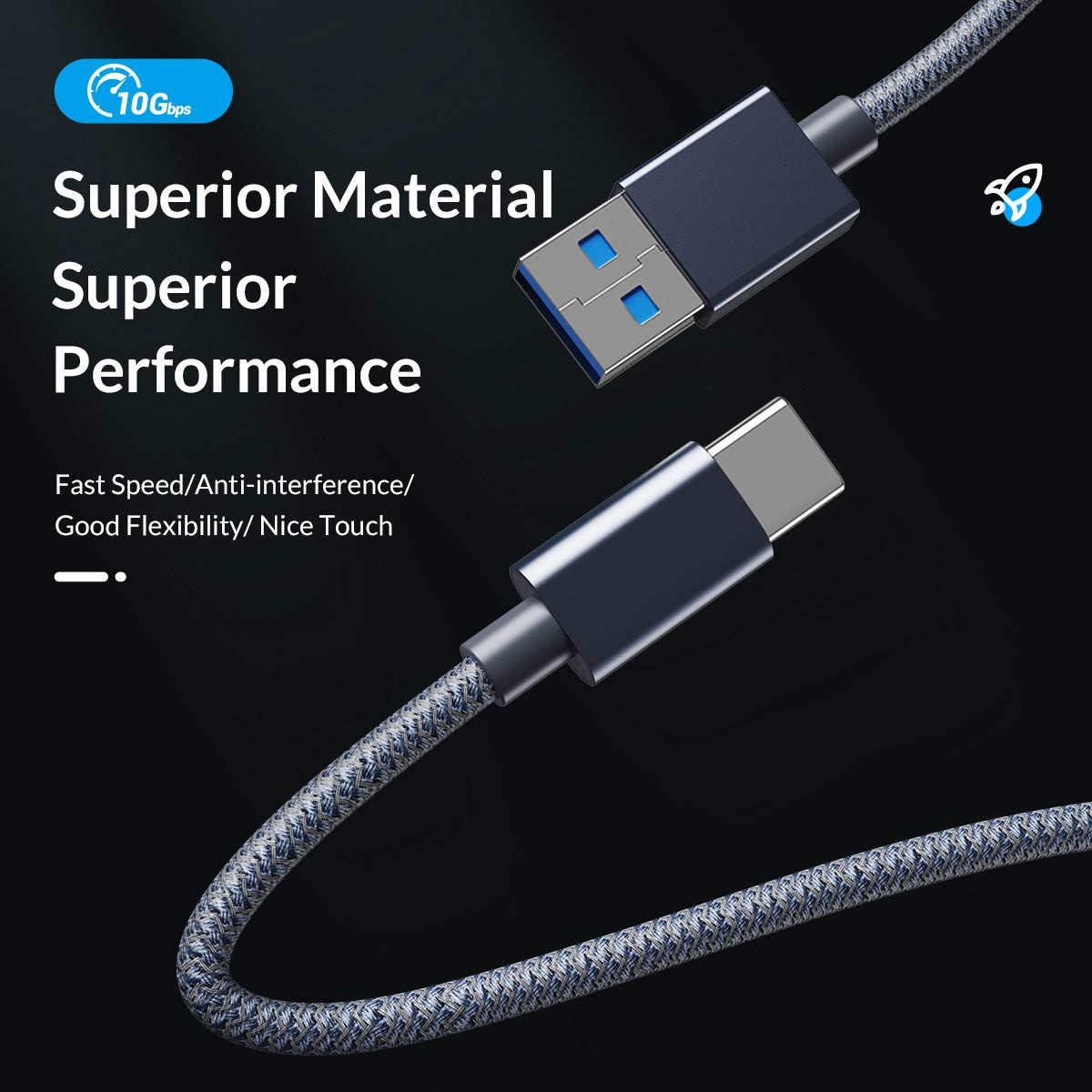 ORICO M25C3 2.5-inch Hard Disk External Enclosure Solid State Hard Driver Protector 6Gbps Ultra Fast Hard Disk Shockproof Case Compatible with 2.5-inch SATA HDD / SSD - Midnight Green