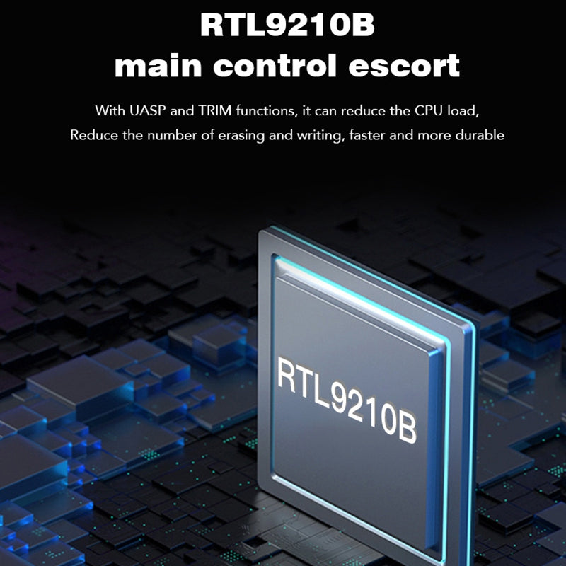 Uniqkart 2807SN 10Gbps M.2 NVME / SATA Dual Protocol SSD Case USB3.1 Hard Drive Enclosure