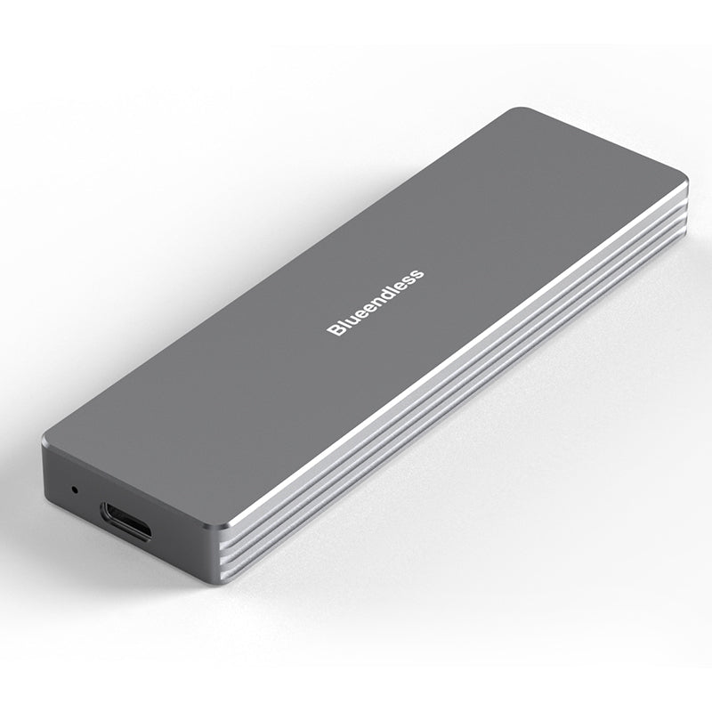 Uniqkart 2801SN Aluminum Alloy M.2 NVME / SATA Dual Protocol SSD Case 10Gbps USB3.1 Hard Drive Enclosure
