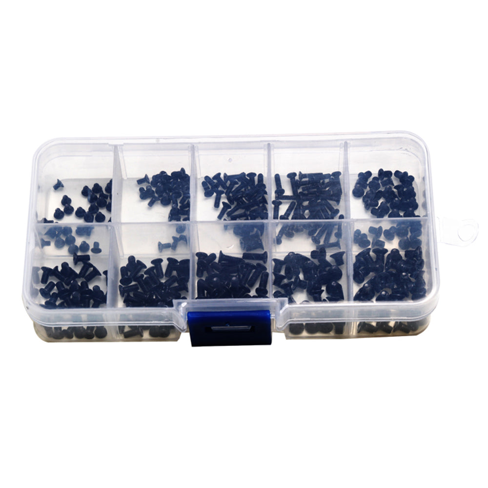 300Pcs M2 / M2.5 / M3 Laptop Screws Set for HP / Lenovo / Samsung IBM, with Storage Box