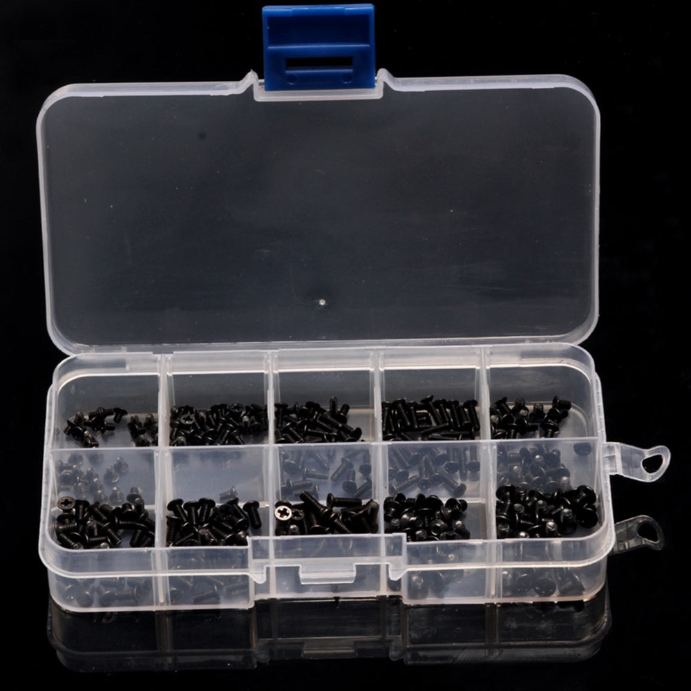 300Pcs M2 / M2.5 / M3 Laptop Screws Set for HP / Lenovo / Samsung IBM, with Storage Box