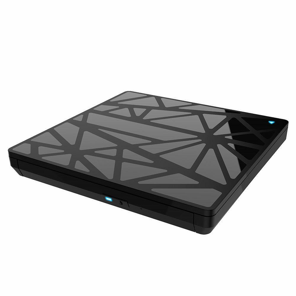 External DVD Drive for Laptop, USB3.0 Burner Optical Disk Drive, Portable CD / DVD Writer Reader for Windows 98 / ME / Mac OS8.6