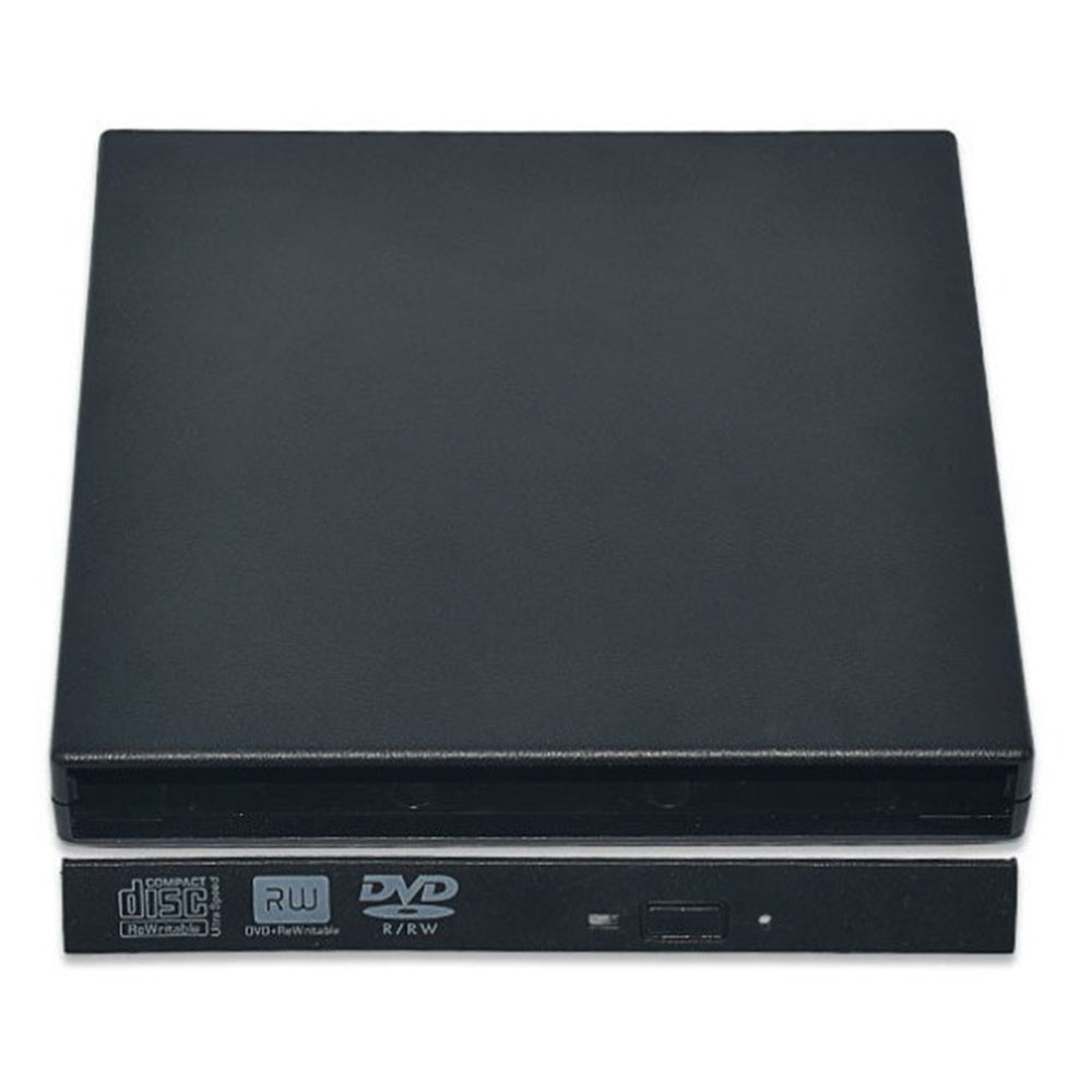 USB2.0 Slim Portable Optical Drive Enclosure 12.7mm External Optical Drive Case for Laptops, Notebooks (Outer Case Only)