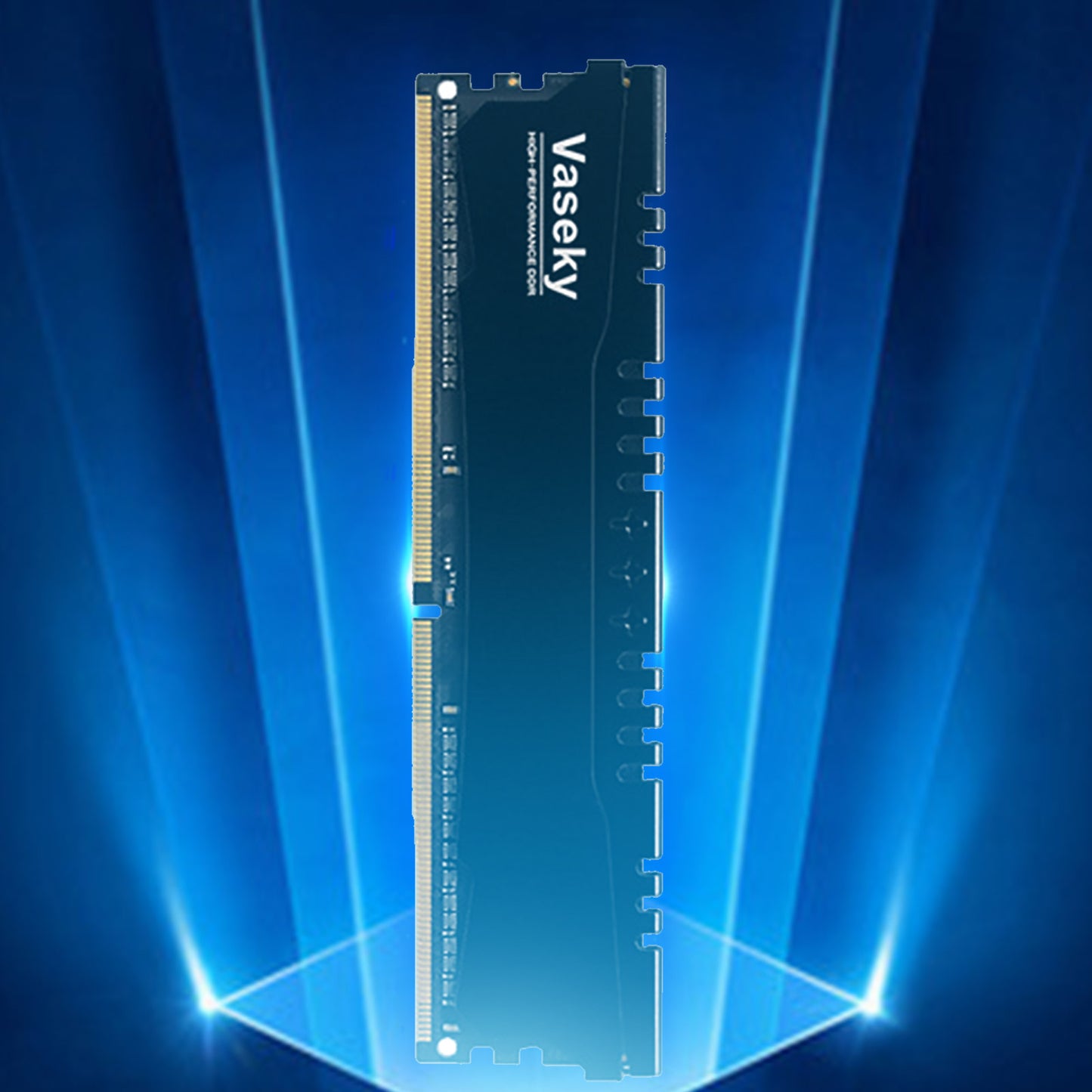 Uniqkart DDR3 2G 1600MHz Smooth Operation Computer Memory Stick Replacement Part Fast Response Desktop PC Memory Module