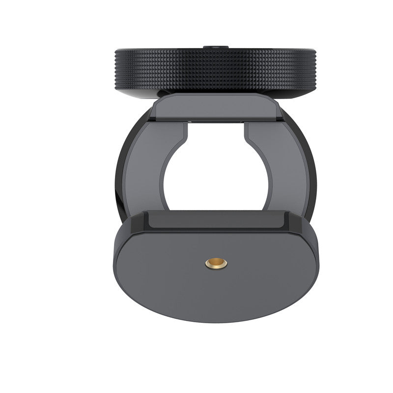 2K HD USB Webcam Auto Focus with Microphone and 3-Color Ring Light for PC Laptop