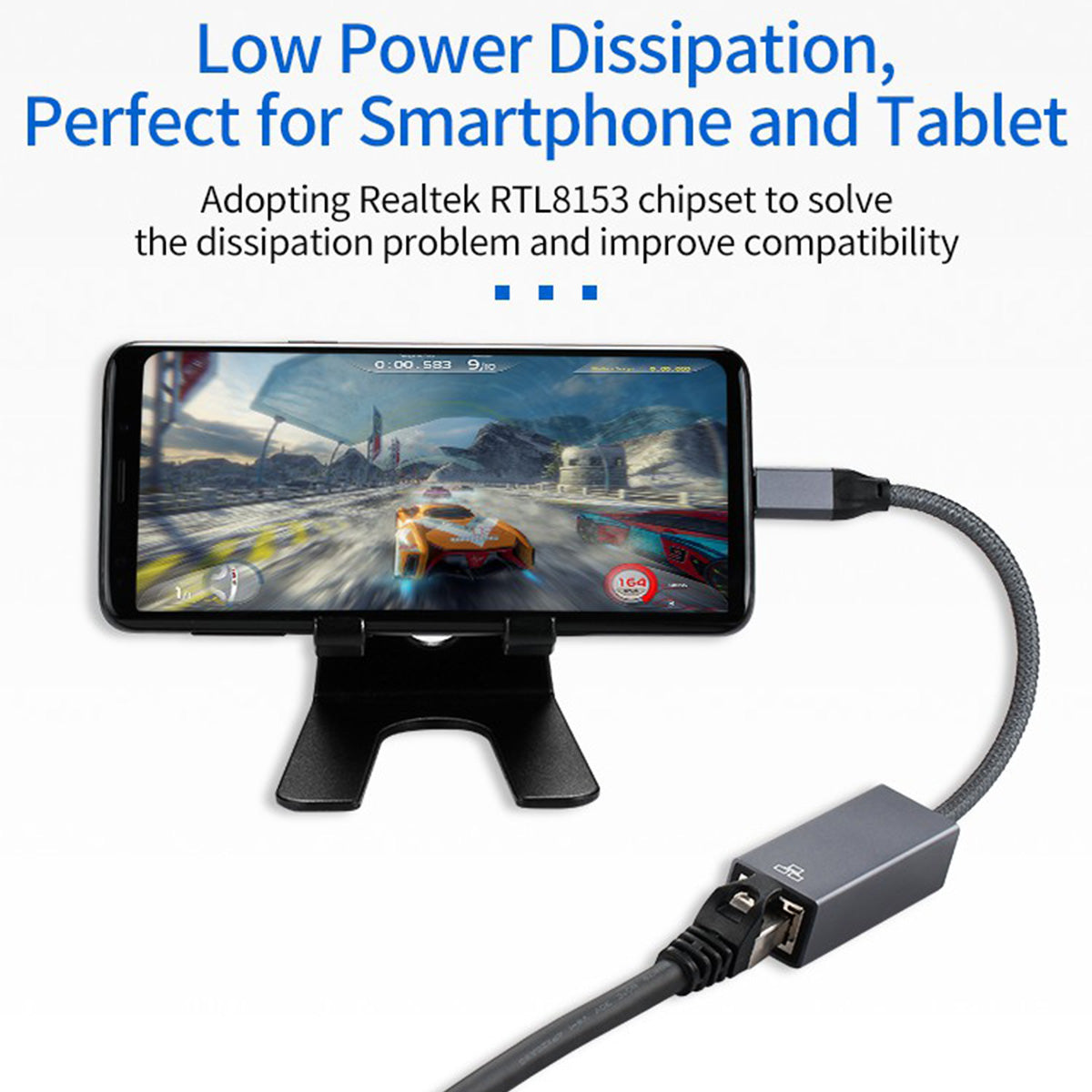 USB Type-C to RJ45 Gigabit Ethernet Adapter 10/100/1000Mbps Network Adapter