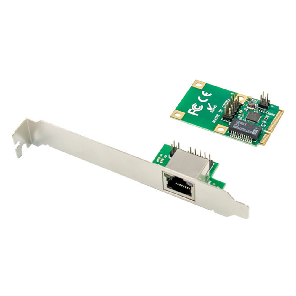 Single Port RJ45 Gigabit Industrial Network Card RTL8111F Mini PCIE Gigabit Single Port Ethernet LAN Card
