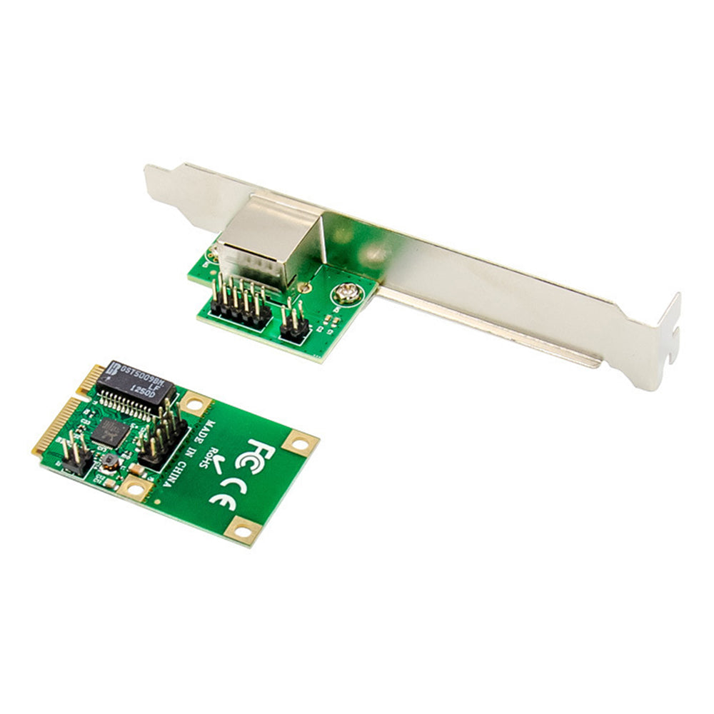 Single Port RJ45 Gigabit Industrial Network Card RTL8111F Mini PCIE Gigabit Single Port Ethernet LAN Card