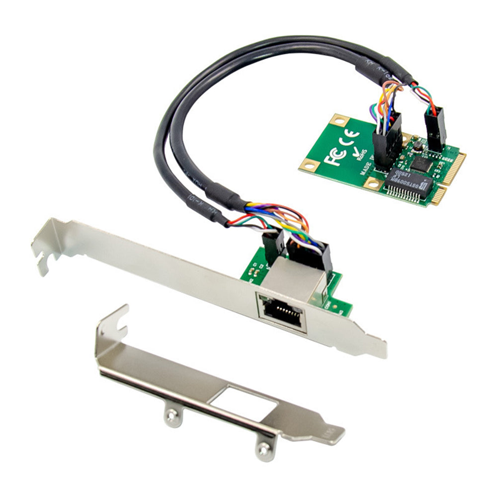 Single Port RJ45 Gigabit Industrial Network Card RTL8111F Mini PCIE Gigabit Single Port Ethernet LAN Card