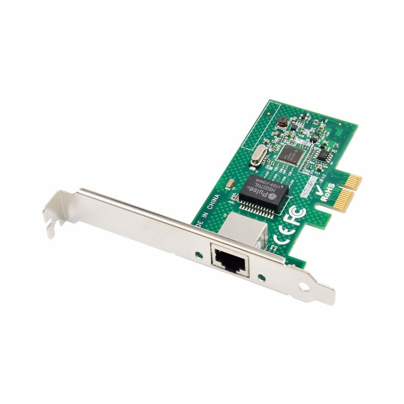 WGI210AT PCI-E Single Port Gigabit Ethernet Network Card I210-T1 RJ45 Server Network Card Support 1000Mbps Transmission Speed