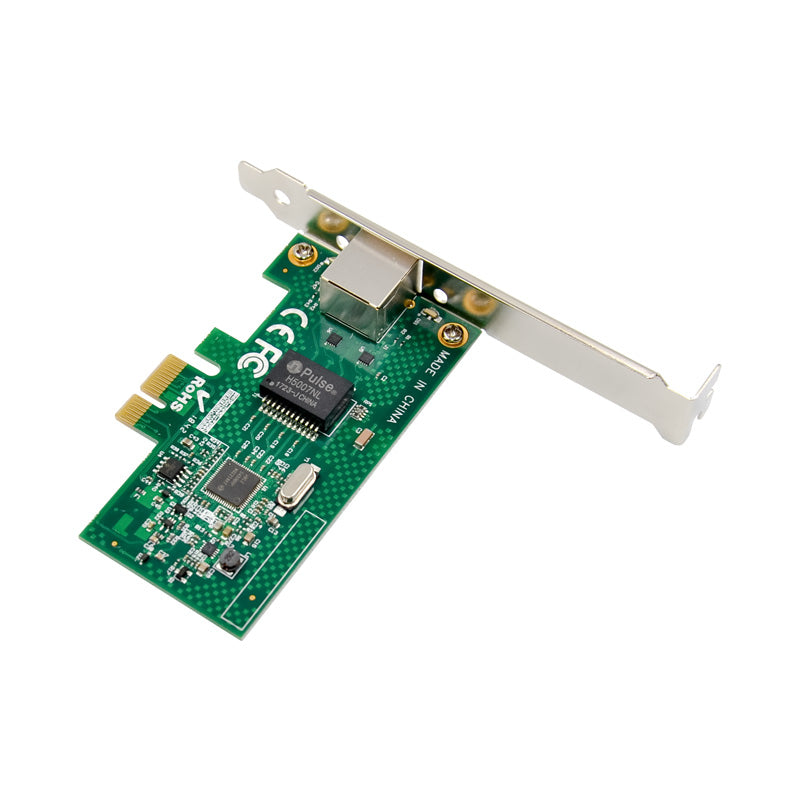 WGI210AT PCI-E Single Port Gigabit Ethernet Network Card I210-T1 RJ45 Server Network Card Support 1000Mbps Transmission Speed
