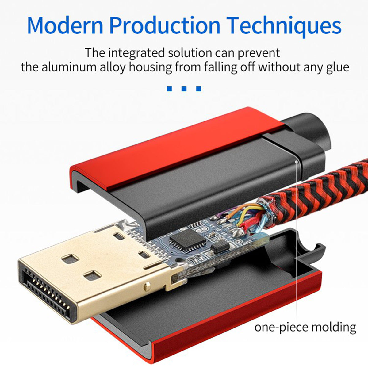 2m/6ft USB C to DP Cable Converter 4K 60Hz USB-C to DisplayPort Adapter Cable Data Transfer Compatible with Thunderbolt 3
