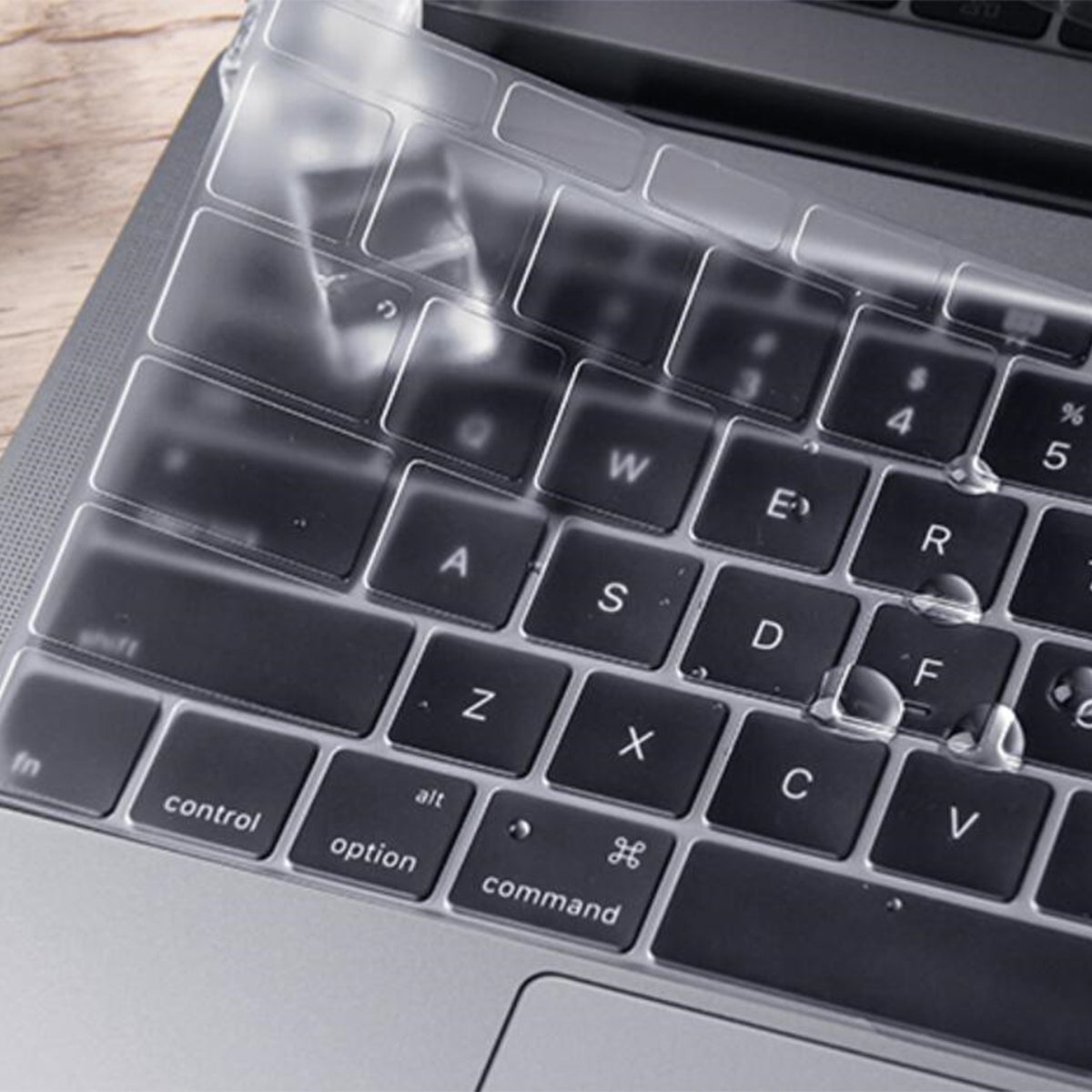 Easy Cleaning Keyboard Protection Film Soft TPU Keyboard Sleeve Covering for MacBook Air 13inch (A1932) 2018