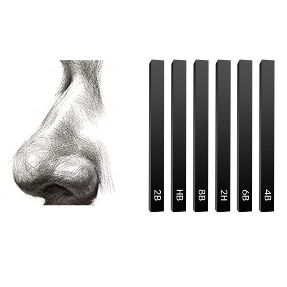 16Pcs Drawing Sketching Pencil Set Art Supplies Painting Kit Drafting Tools with Graphite Charcoal Pencil for Artists, Adults