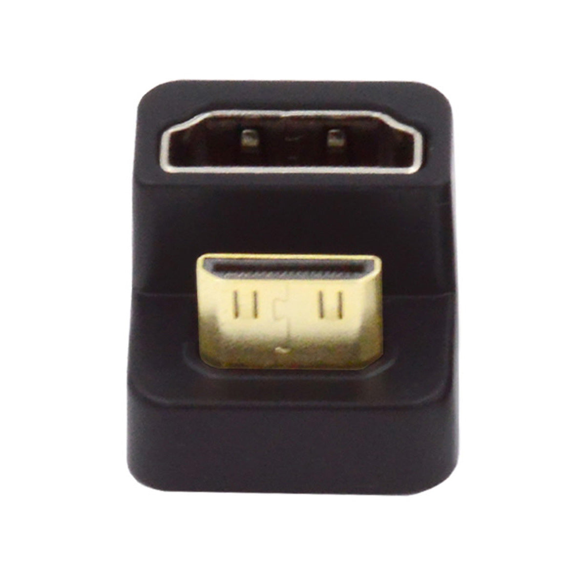 HD-001-UP 360 Degree Up Opposite U Shape Back Angled Mini HDMI 1.4 Male to HDMI Female Extension Adapter Converter