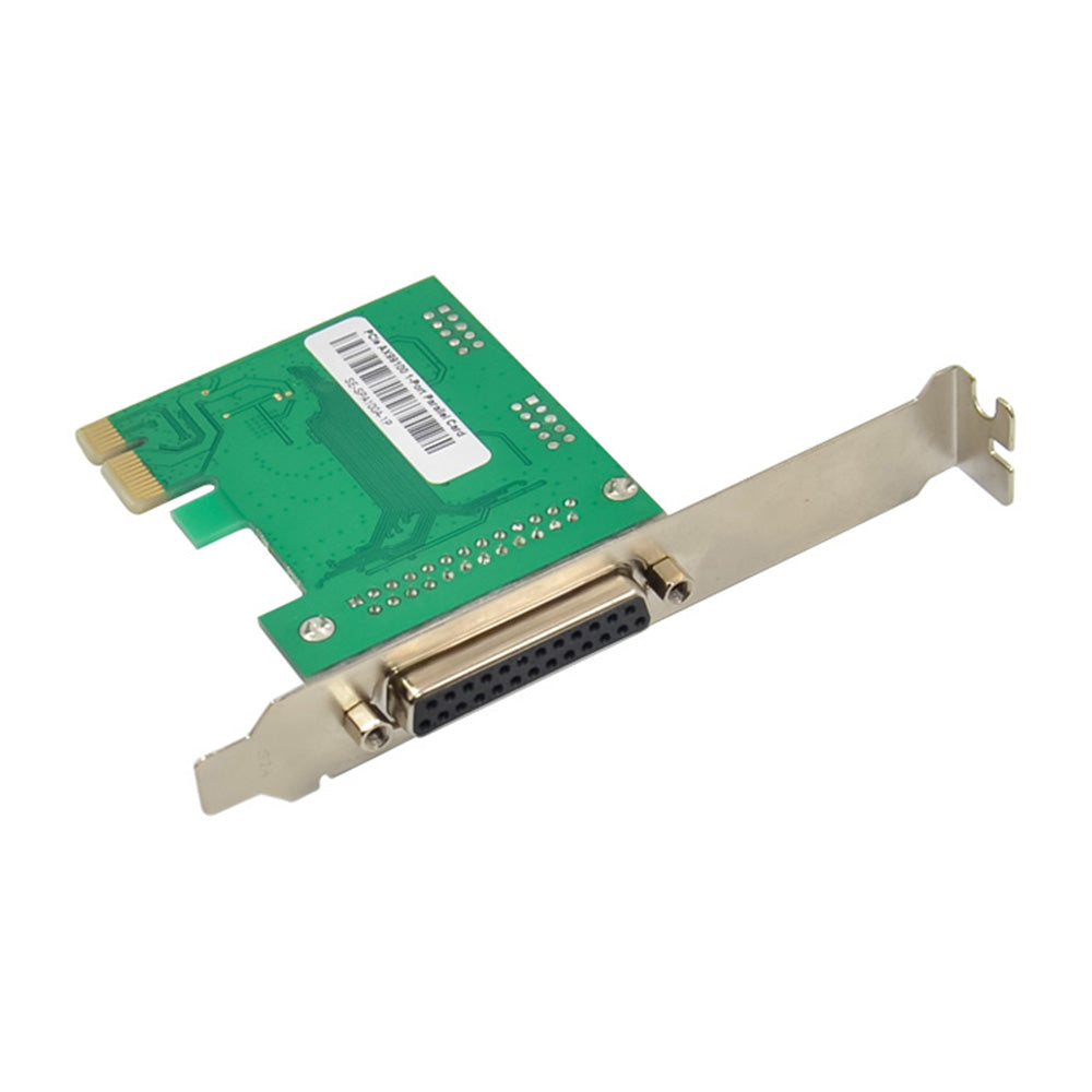 PCI-E X1 AX99100 DB25 LPT Printer Parallel Port Expansion Card Supports ASPM Power Management