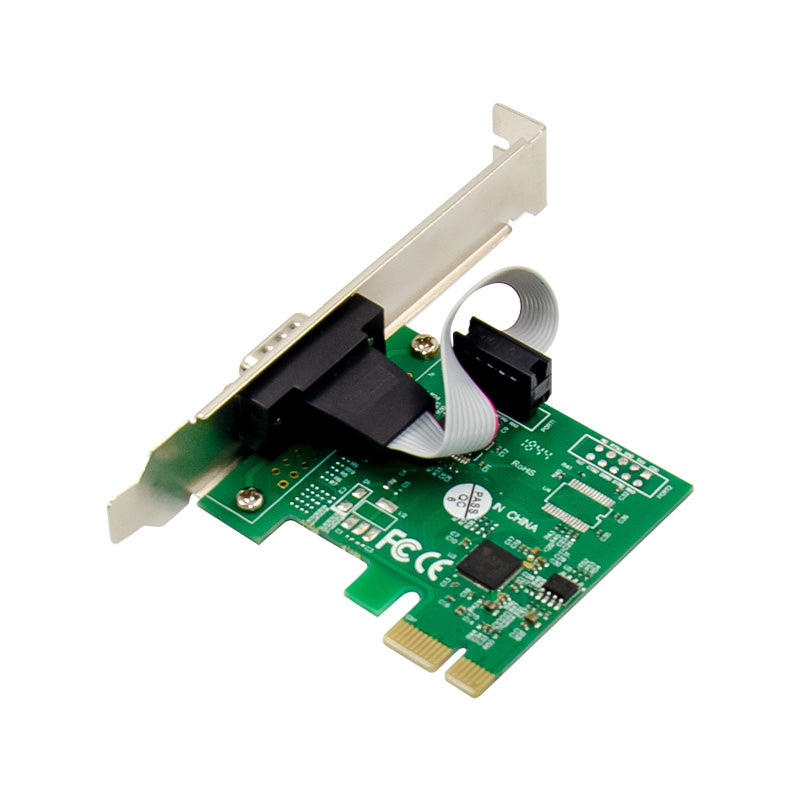 PCIE AX99100 1S DB9 RS232-Port Serial Card Native Industrial Expansion Card