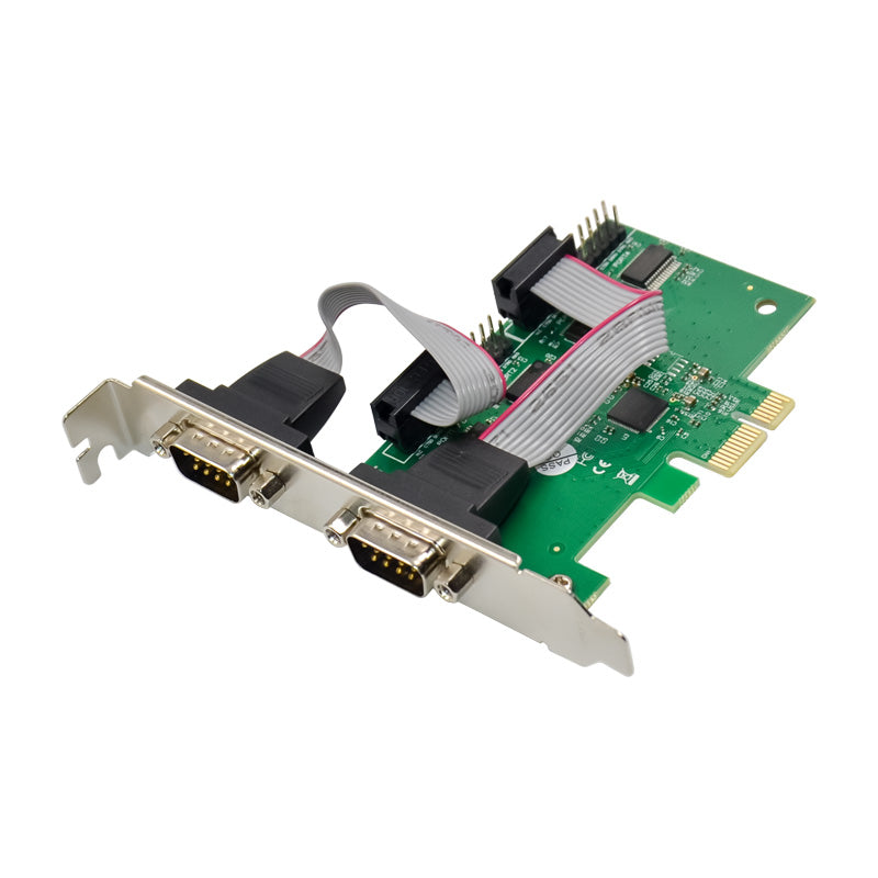 PCIE AX99100 4S DB9 I / O Express Serial Card COM1 Port RS232 Serial Card