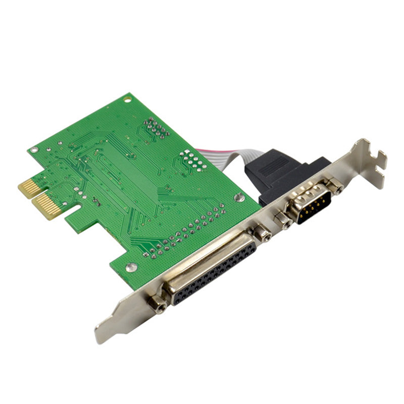 PCI-E X1 CH382L 1S1P Serial Parallel Controller Card COM1+LTP1 Serial / Parallel Port Expansion Card