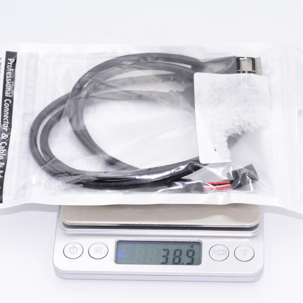 U2-128 50cm Motherboard 9Pin Female Housing to Dual USB 2.0 Male Type-A Cable