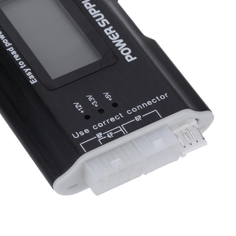 Digital LCD Display PC Computer Power Supply Tester ATX Measuring Checker Diagnostic Tool