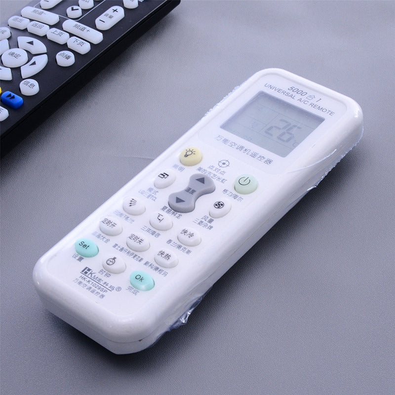 5Pcs Transparent Plastic Heat Shrinkable Remote Control Film Dustproof Remote Control Protective Cover