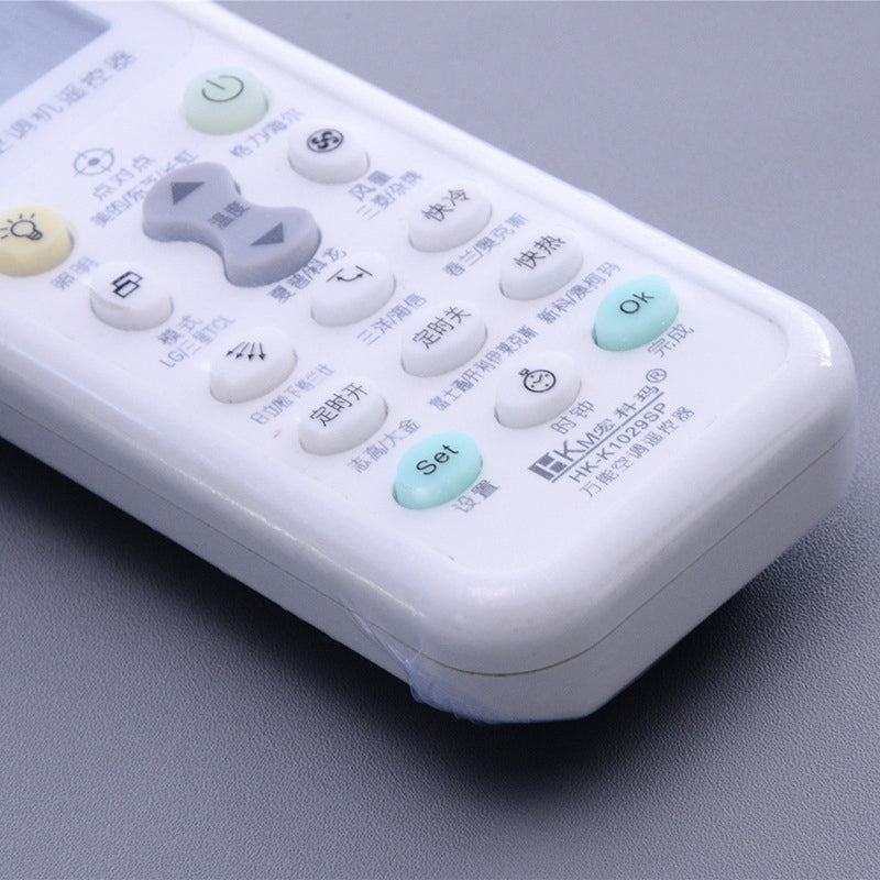 5Pcs Transparent Plastic Heat Shrinkable Remote Control Film Dustproof Remote Control Protective Cover