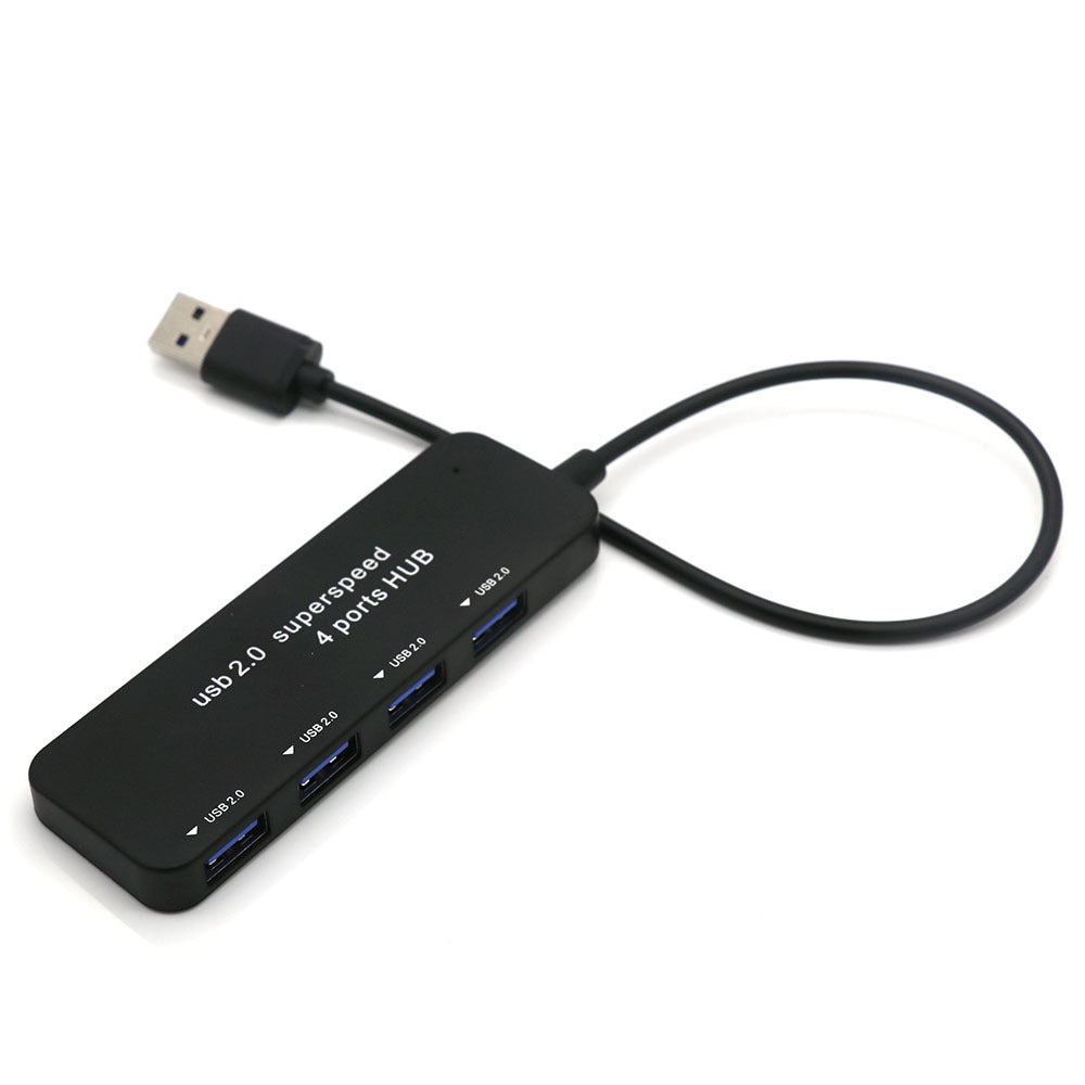 USB2.0 Docking Station USB2.0 to 4 USB2.0 Hub Multi-Port USB Adapter Hub for PC, Laptops