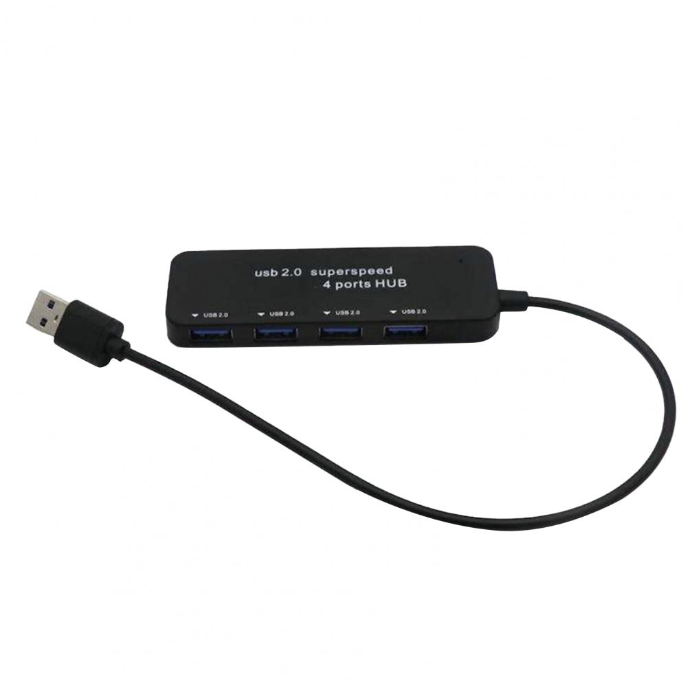 USB2.0 Docking Station USB2.0 to 4 USB2.0 Hub Multi-Port USB Adapter Hub for PC, Laptops