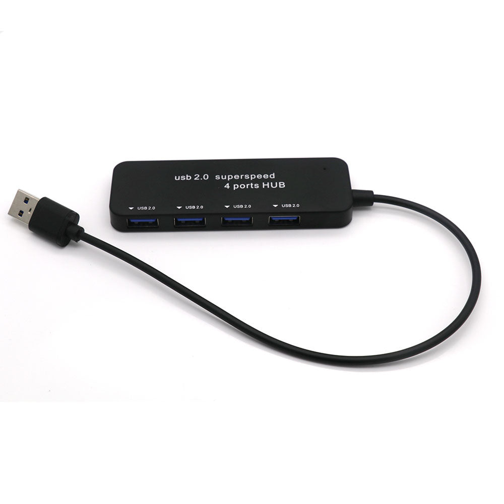 USB2.0 Docking Station USB2.0 to 4 USB2.0 Hub Multi-Port USB Adapter Hub for PC, Laptops