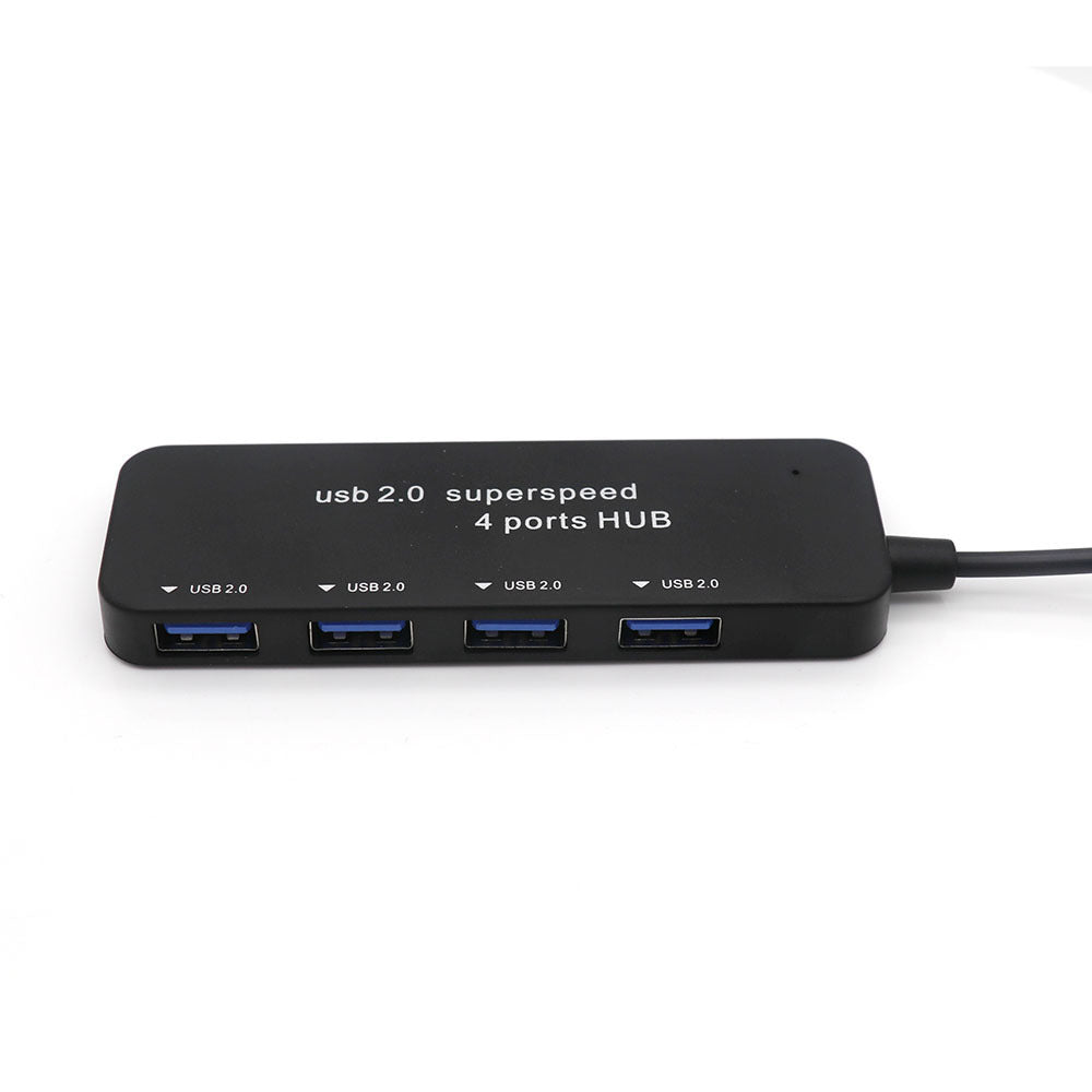 USB2.0 Docking Station USB2.0 to 4 USB2.0 Hub Multi-Port USB Adapter Hub for PC, Laptops