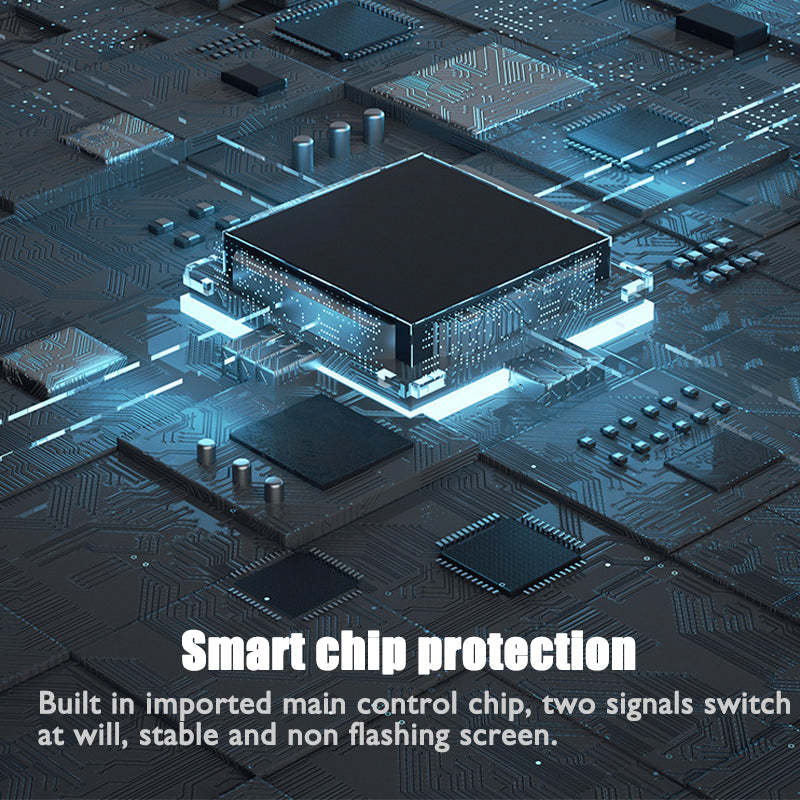 Computer Host HDMI 2 In 1 Out KVM Switch 2 Port Mouse Keyboard USB Print Share Device