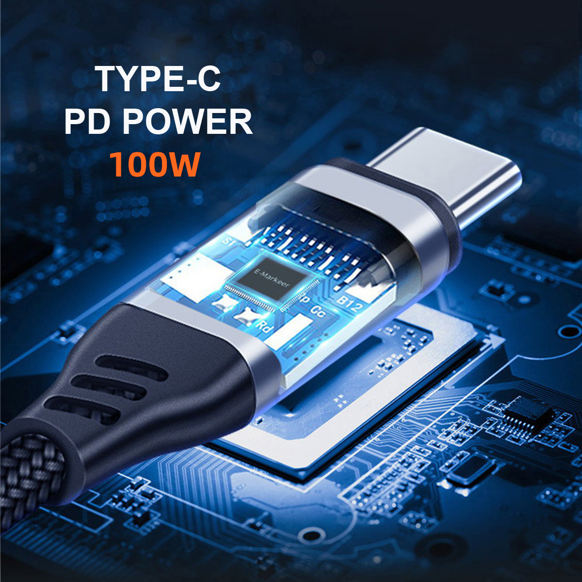 UC-027-Y004 USB Type C to HD 4K Dual USB 3.0 HUB Converter Adapter 60hz with 100W PD Power Port