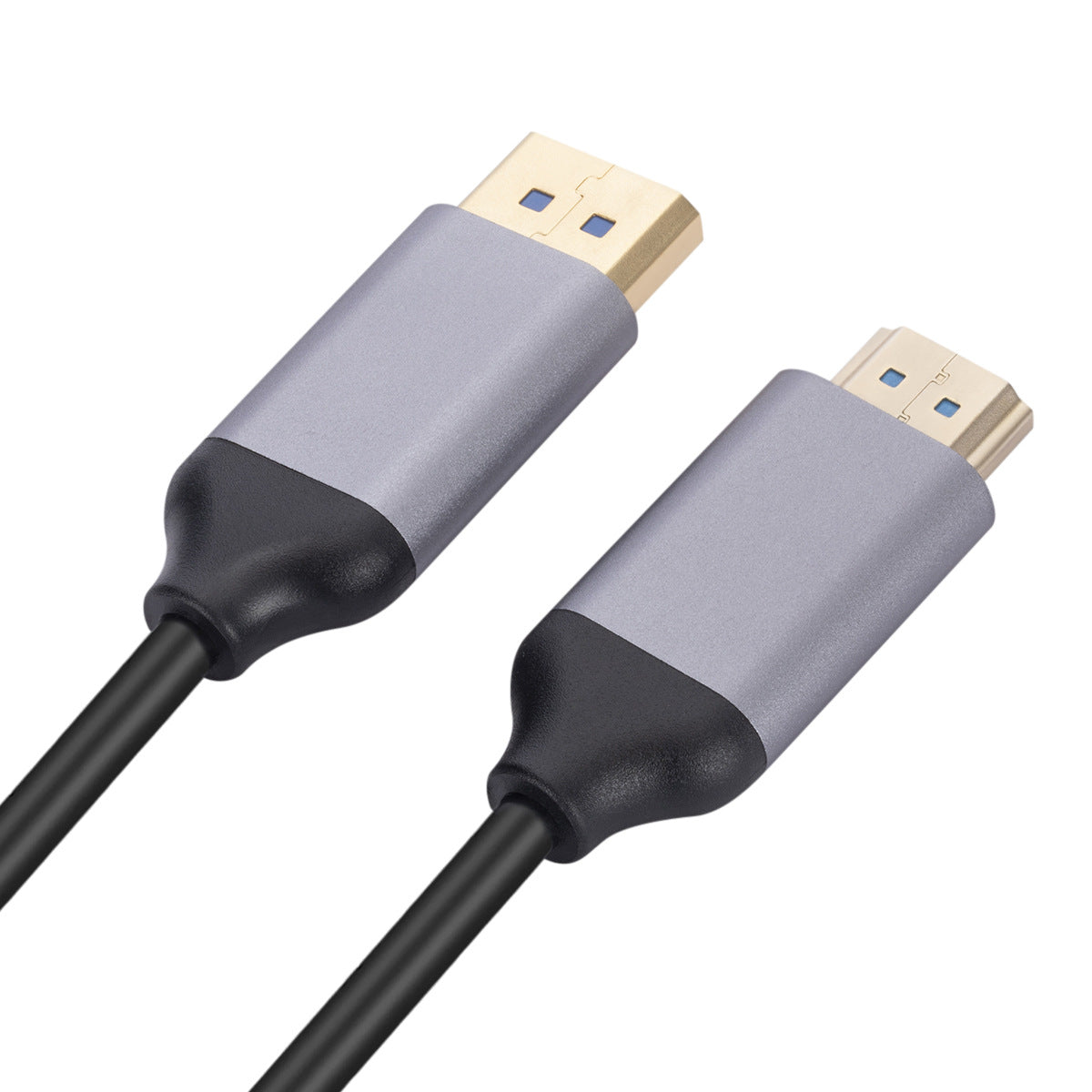 WT02 1.8m 4K DisplayPort to HDMI Cable DP1.2 to HDMI Male Video UHD 4K@60Hz Uni-Directional Cord for Monitor, Projector, TV