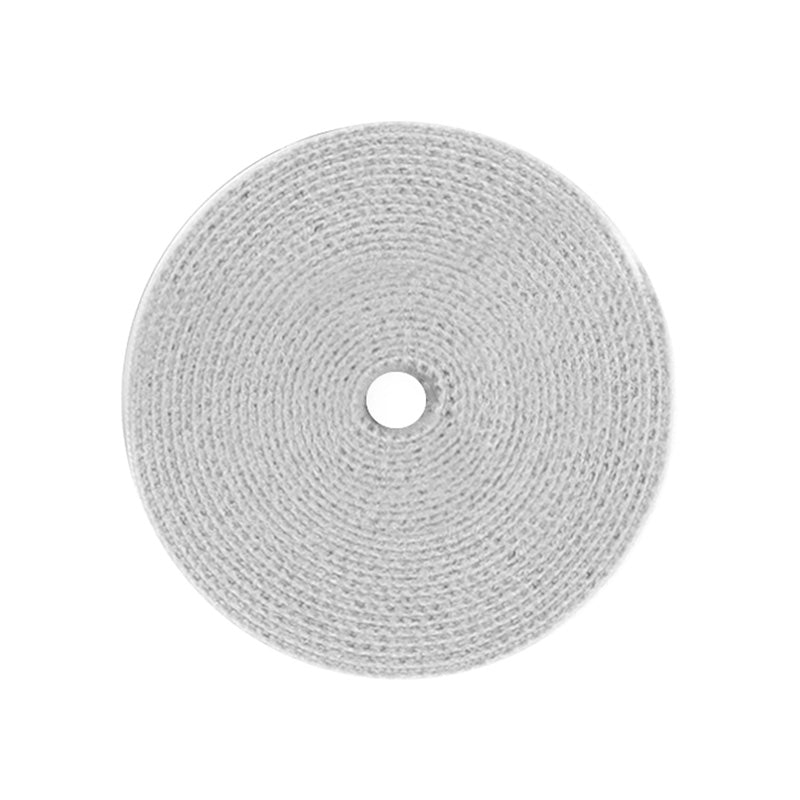 STOYOBE 3 Meters Magic Tape Sticky Hook and Loop Fastener Data Cable Organizer - Grey