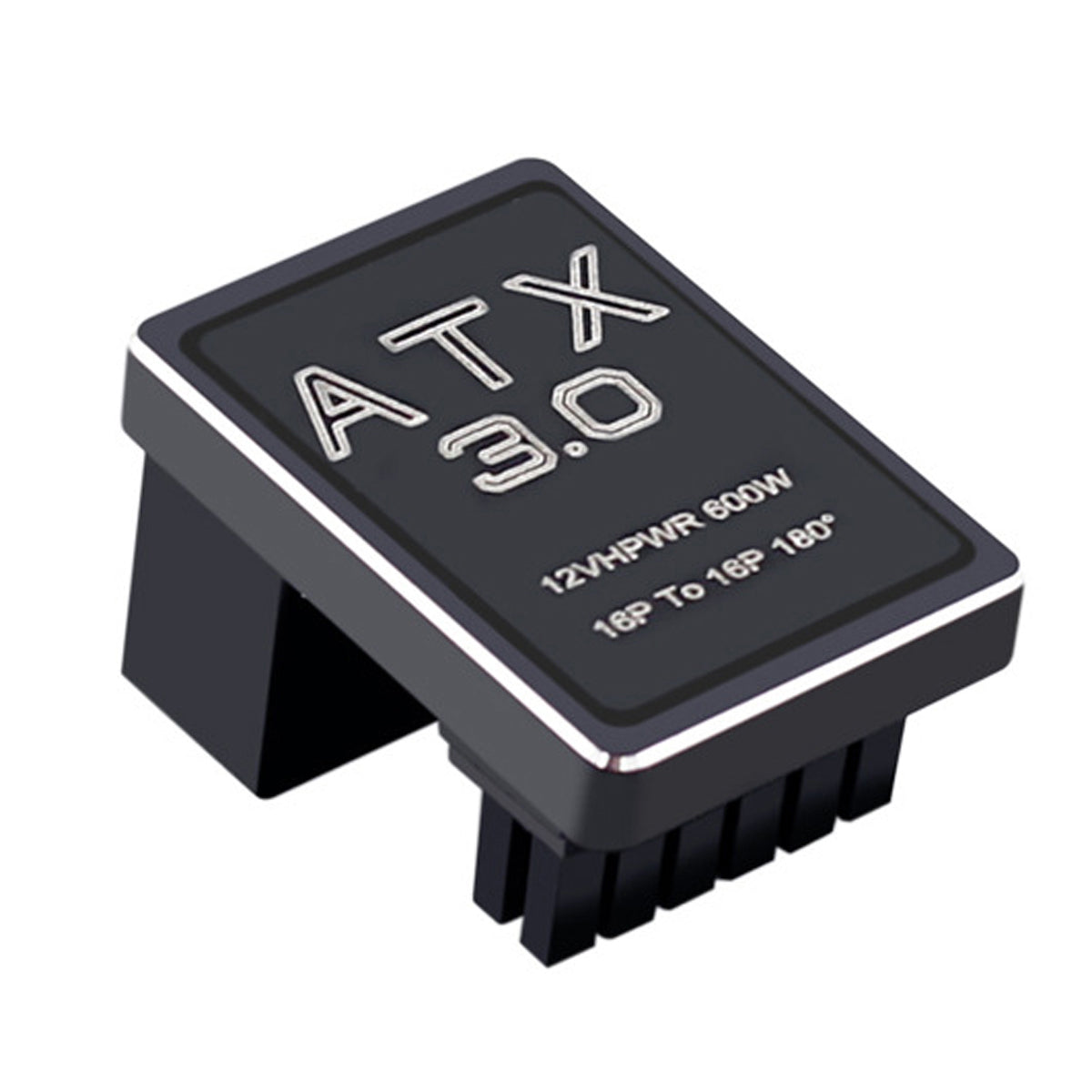 PW-036-UP 12VHPWR 360 Degree Angle Adapter PCI-E 5.0 1ATX3.0 16Pin 12P+4P Female to Male Adapter for 4080 5090TI Graphics Card