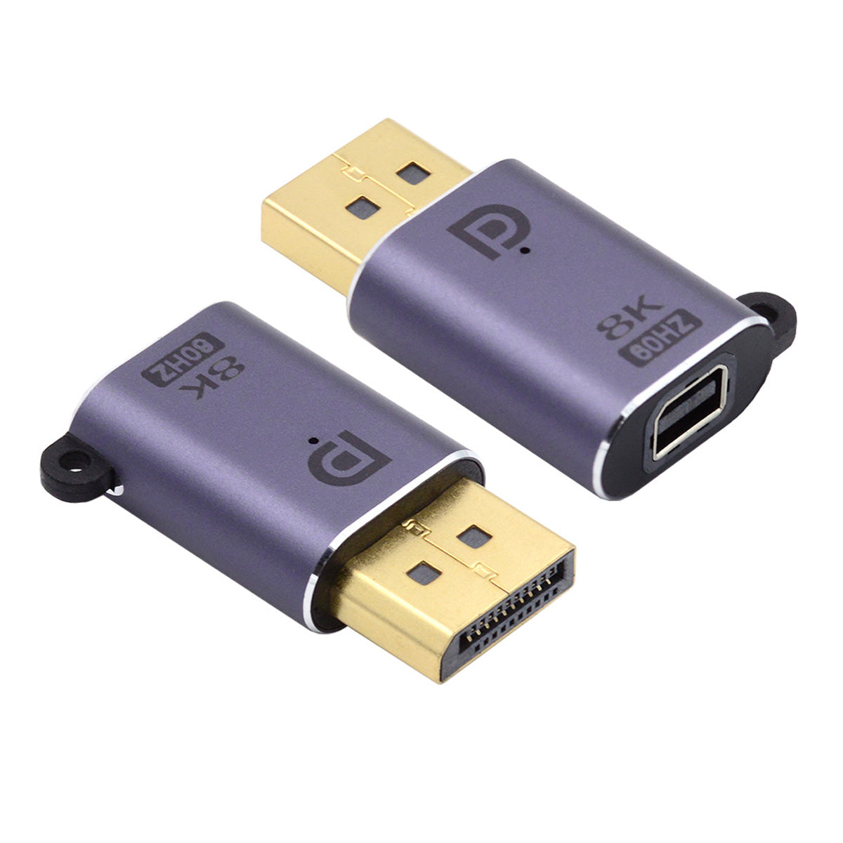 DP-036-8K04 Mini Displayport to Displayport Adapter 8K 60Hz Connector Adapter for PC Laptop Monitor