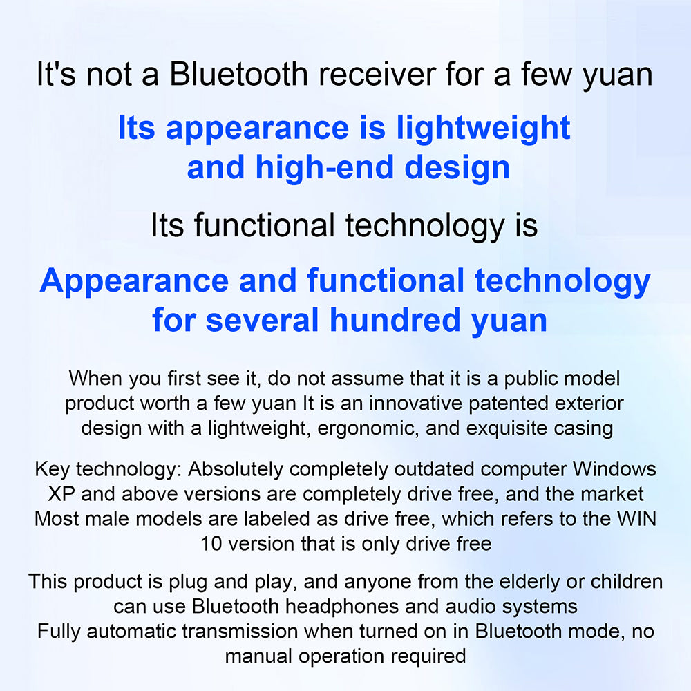 OY313 Bluetooth 5.3 USB Adapter Wireless BT 5.3 Receiver USB Dongle for Car Audio Headphone