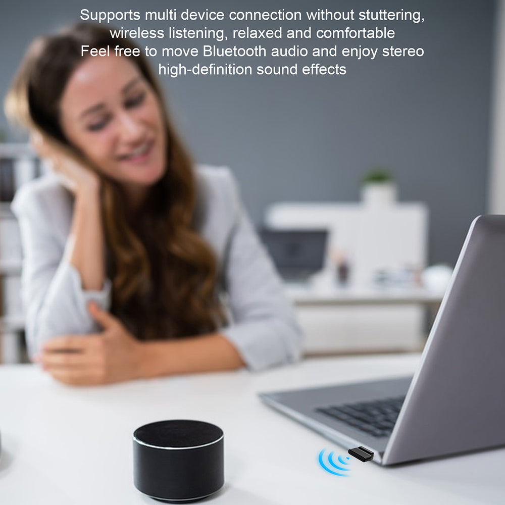 OY313 Bluetooth 5.3 USB Adapter Wireless BT 5.3 Receiver USB Dongle for Car Audio Headphone