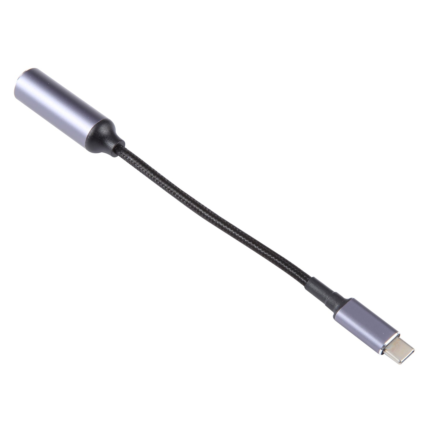 Type-C Male to 7.9x0.9mm Female Charge Converter Nylon Braided 5V 9V 20V Power Plug Charge Cable