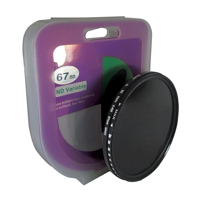 UNIQKART Variable Neutral Density Filter (67mm) (Variable N.D Filter 67mm)