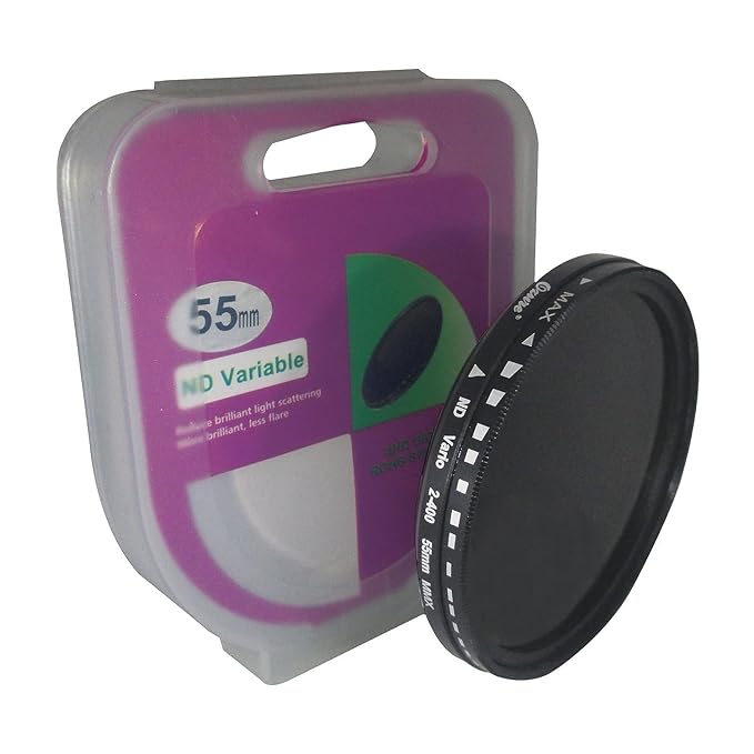 UNIQKART Variable Neutral Density Filter (55mm) (Variable N.D Filter 55mm)