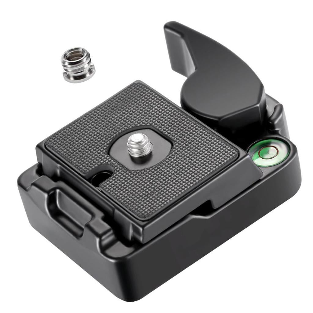 1/4 Quick Release Plate Clamp Adapter Mount for Manfrotto Tripod Ballhead"