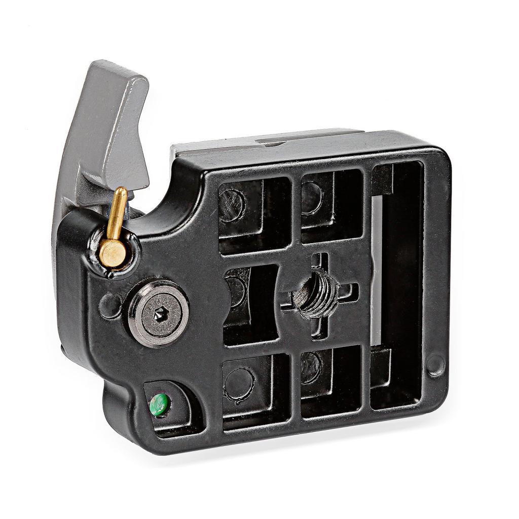 1/4 Quick Release Plate Clamp Adapter Mount for Manfrotto Tripod Ballhead"